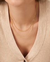 ALIDA CURB CHAIN NECKLACE
