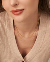 ALIDA CURB CHAIN NECKLACE