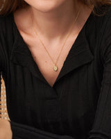 OVAL NAME TAG NECKLACE