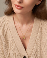 ANNA CROSS PENDANT NECKLACE