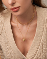 ANNA CROSS PENDANT NECKLACE