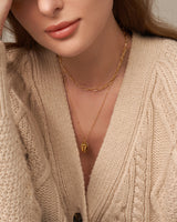 ANNA CROSS PENDANT NECKLACE