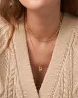 ANNA CROSS PENDANT NECKLACE