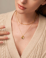 ANNA CROSS PENDANT NECKLACE