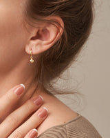 CHICAGO BALL HOOP EARRINGS