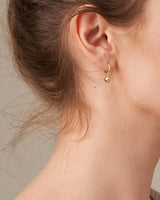 CHICAGO BALL HOOP EARRINGS