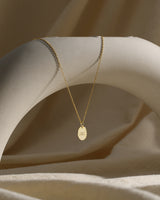 OVAL NAME TAG NECKLACE