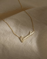 GRACE NAME NECKLACE