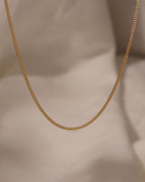 ALIDA CURB CHAIN NECKLACE