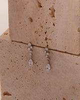 SNOW DIAMOND DROP EARRINGS