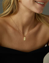 CAYLIEK STAR MEDALLION NECKLACE