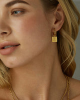 DELILAH ROSE COIN HOOPS