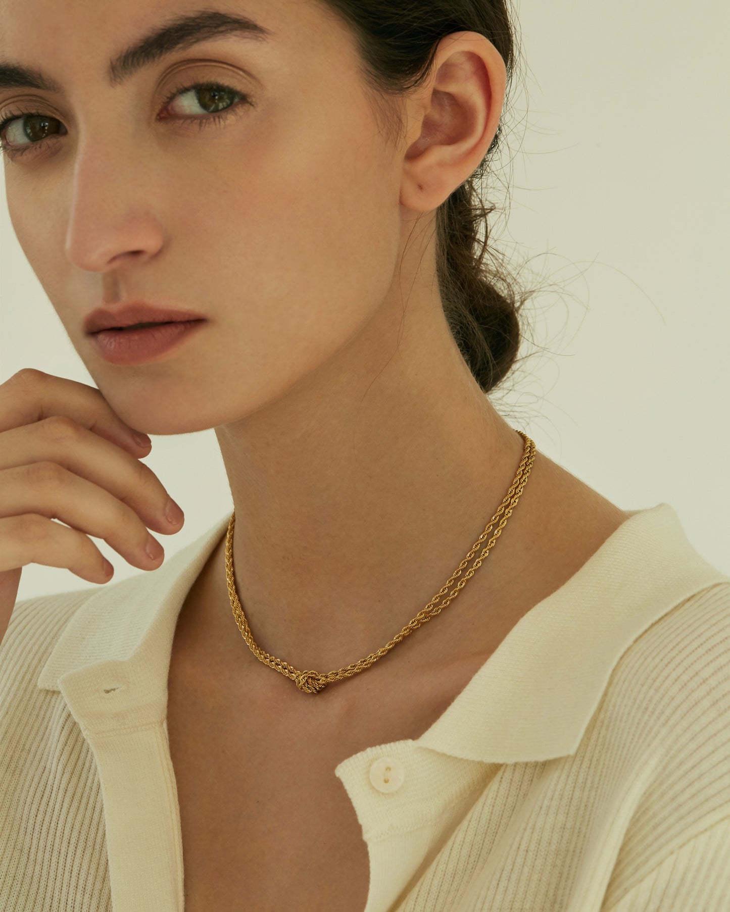 SKYLA DOUBLE ROPE NECKLACE