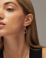 LAILA DOUBLE HOOP STUDS