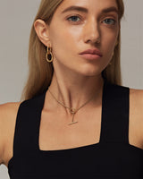 LAILA DOUBLE HOOP STUDS