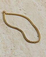 REILY FACETED CURB NECKLACE