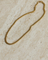 REILY FACETED CURB NECKLACE