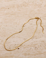BAYA SQUARE HERRINGBONE NECKLACE