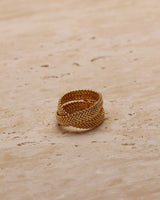 LUCINA HERRINGBONE RING