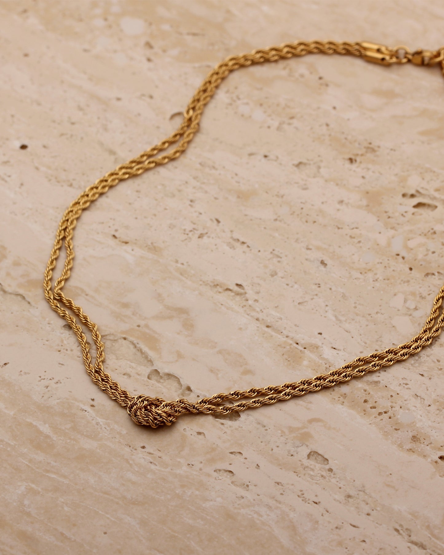 SKYLA DOUBLE ROPE NECKLACE