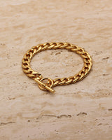 RIANN TOGGLE CURB NECKLACE & BRACELET