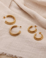 RUBI HOOP EARRINGS