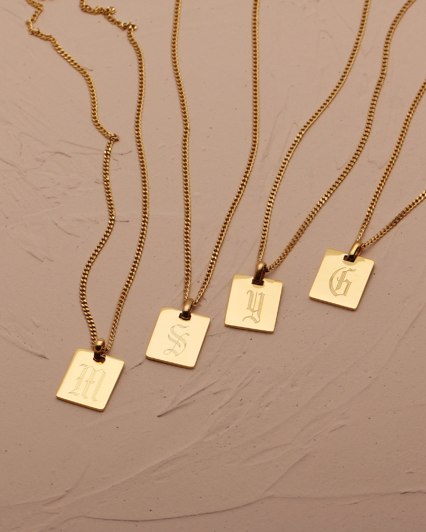 RHYLIE INITIAL NECKLACE