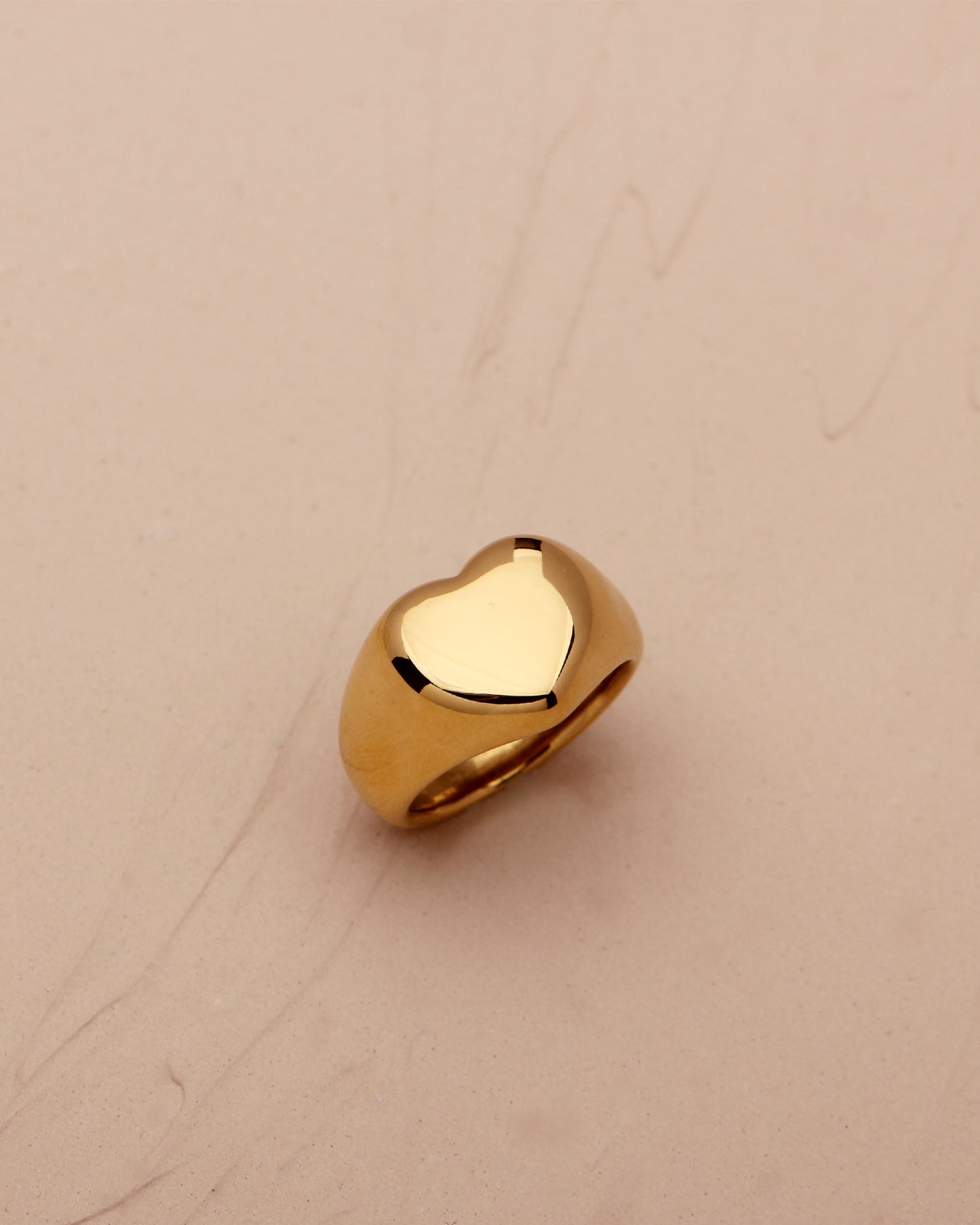 JAIDE HEART DOME RING