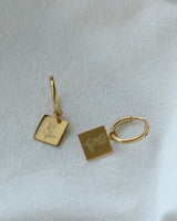 DELILAH ROSE COIN HOOPS