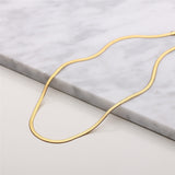 ATALIE SNAKE CHAIN NECKLACE