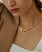 ALTA BIRTH YEAR CHARM NECKLACE