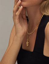 NOOMI CURB CHAIN NECKLACE