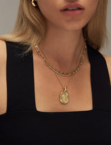 NOOMI CURB CHAIN NECKLACE