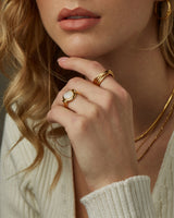 BENNITA BRAIDED ROPE RING