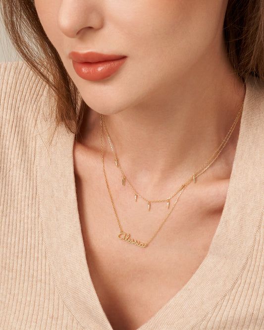 STARCI SPIKE CHOKER NECKLACE