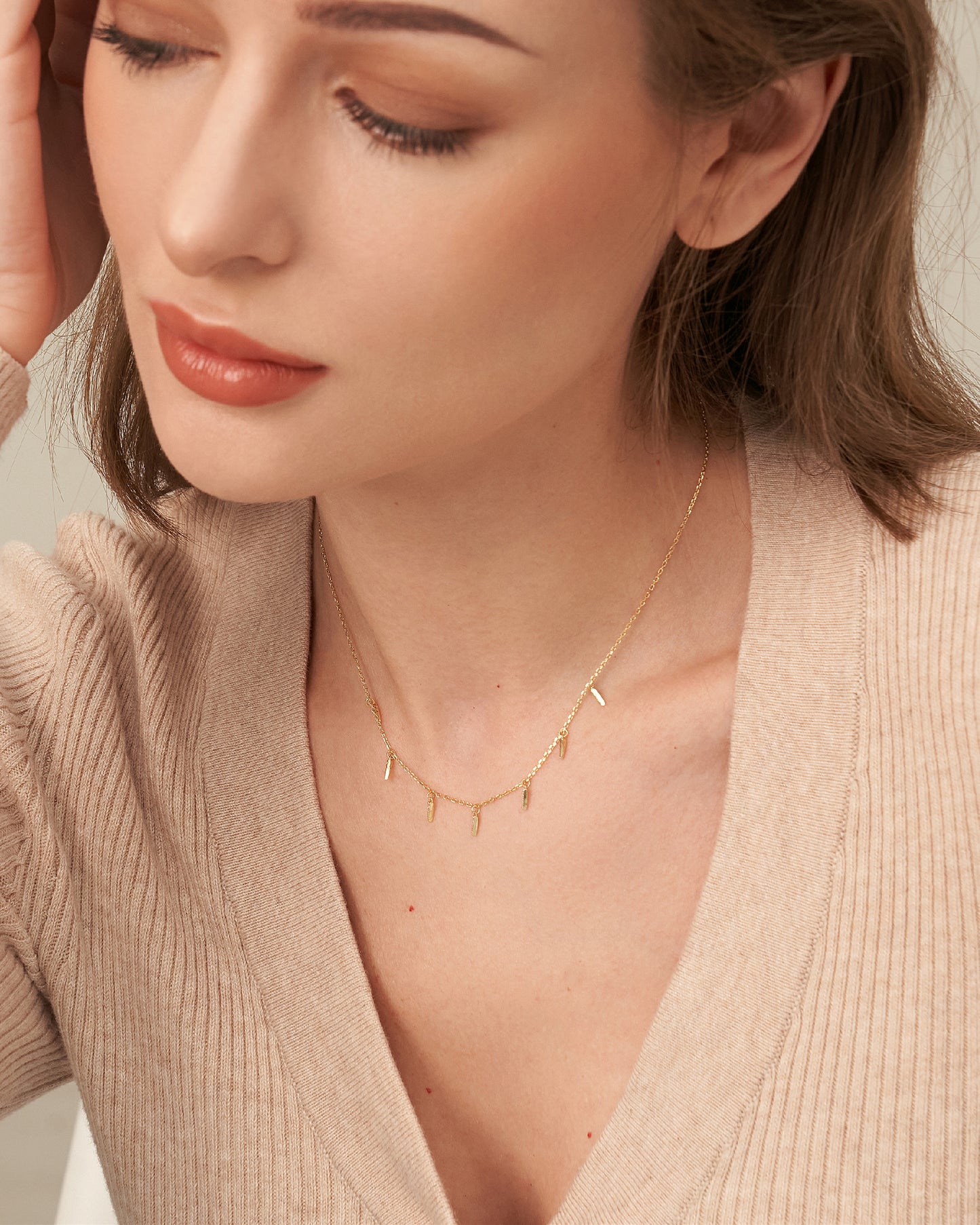 STARCI SPIKE CHOKER NECKLACE