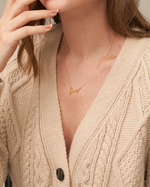 GRACE NAME NECKLACE
