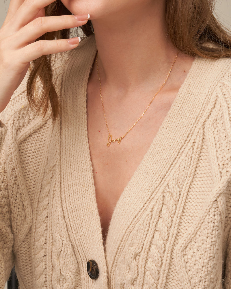 GRACE NAME NECKLACE