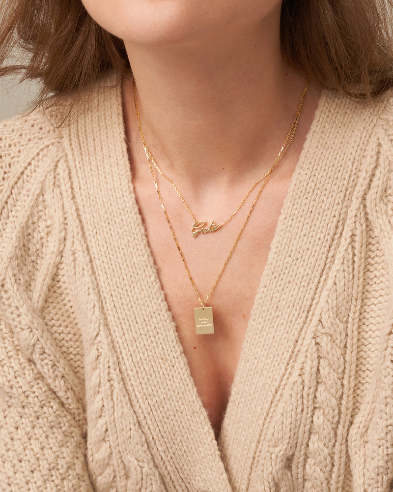 GRACE NAME NECKLACE