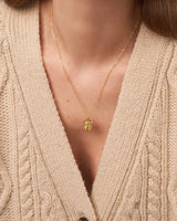 ANNA CROSS PENDANT NECKLACE