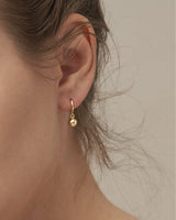 CHICAGO BALL HOOP EARRINGS
