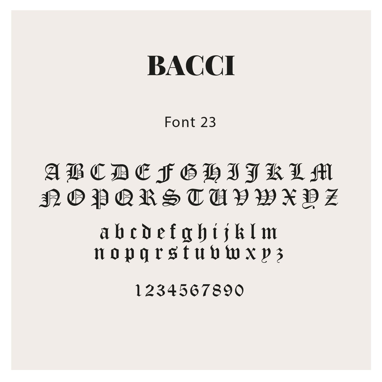 OLD ENGLISH INITIAL NECKLACE WITH CURB CHAIN