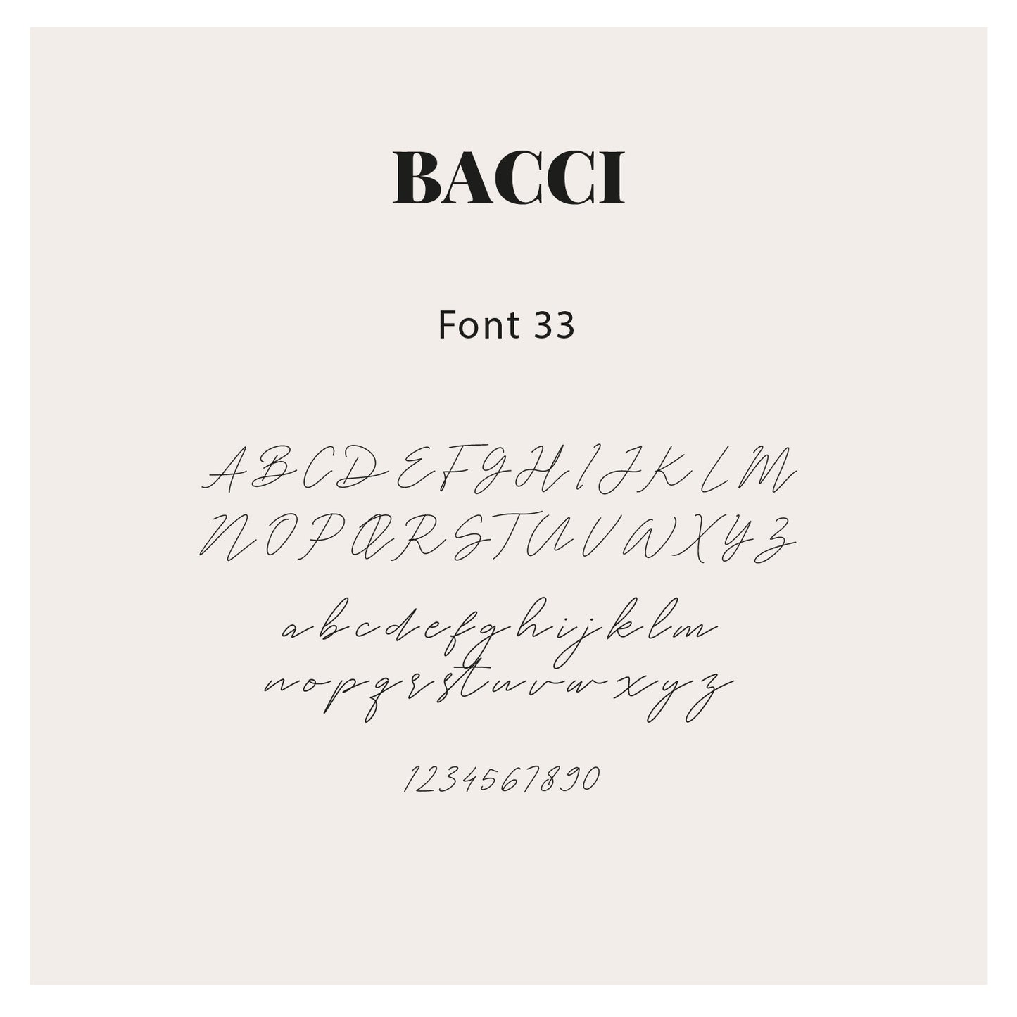 POLLY SCRIPT NAME NECKLACE