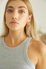 ROMY DOUBLE HOOP EARRING