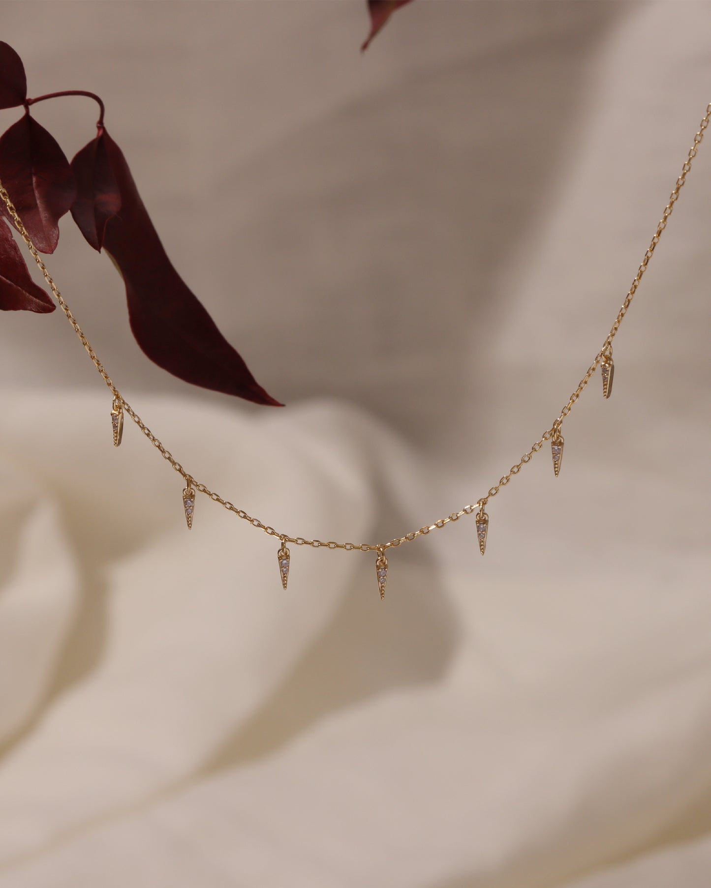 STARCI SPIKE CHOKER NECKLACE