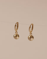 CHICAGO BALL HOOP EARRINGS