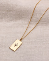 CAYLIEK STAR MEDALLION NECKLACE