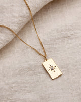 CAYLIEK STAR MEDALLION NECKLACE