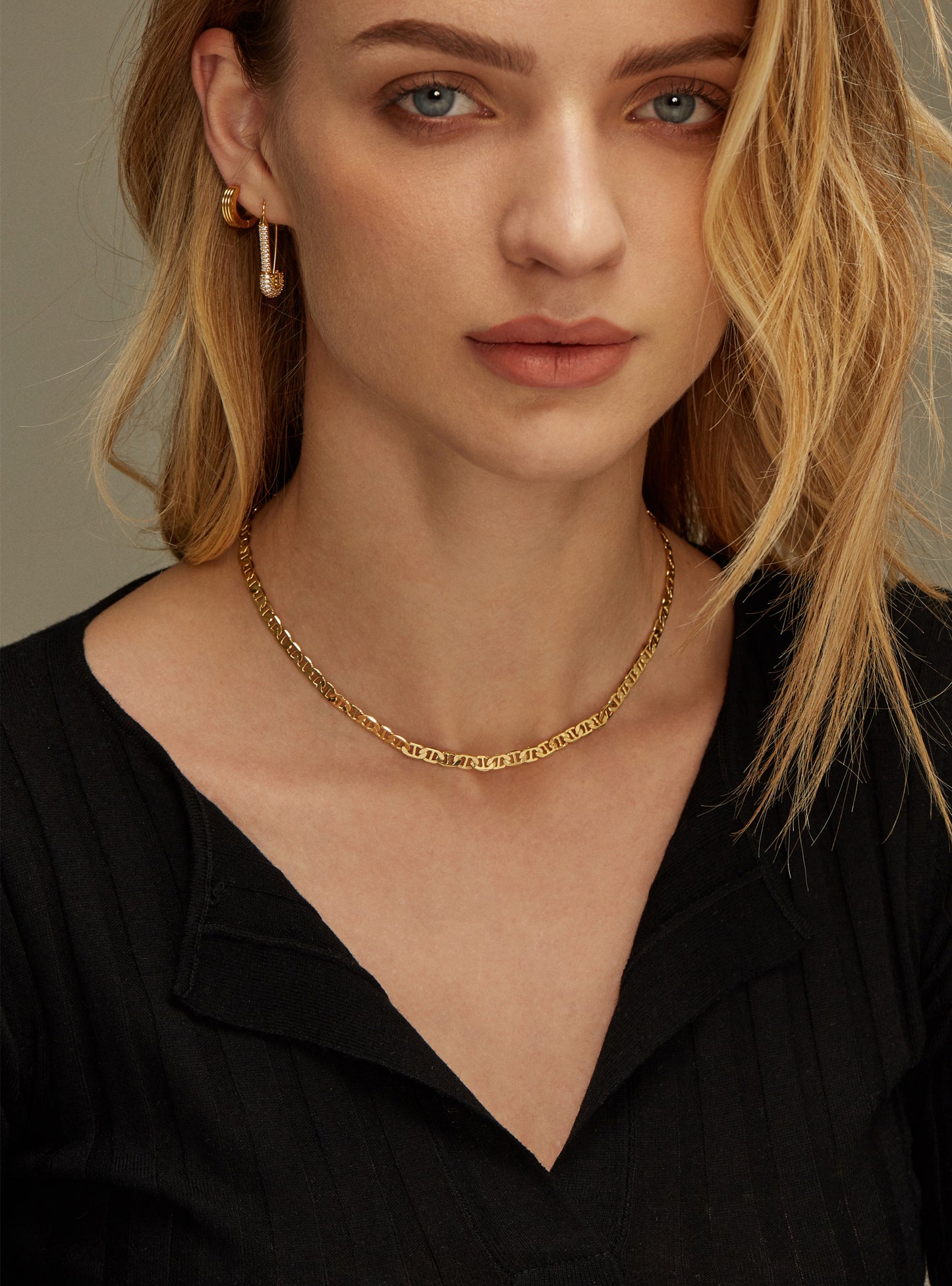 BRINA MARINER LINK NECKLACE