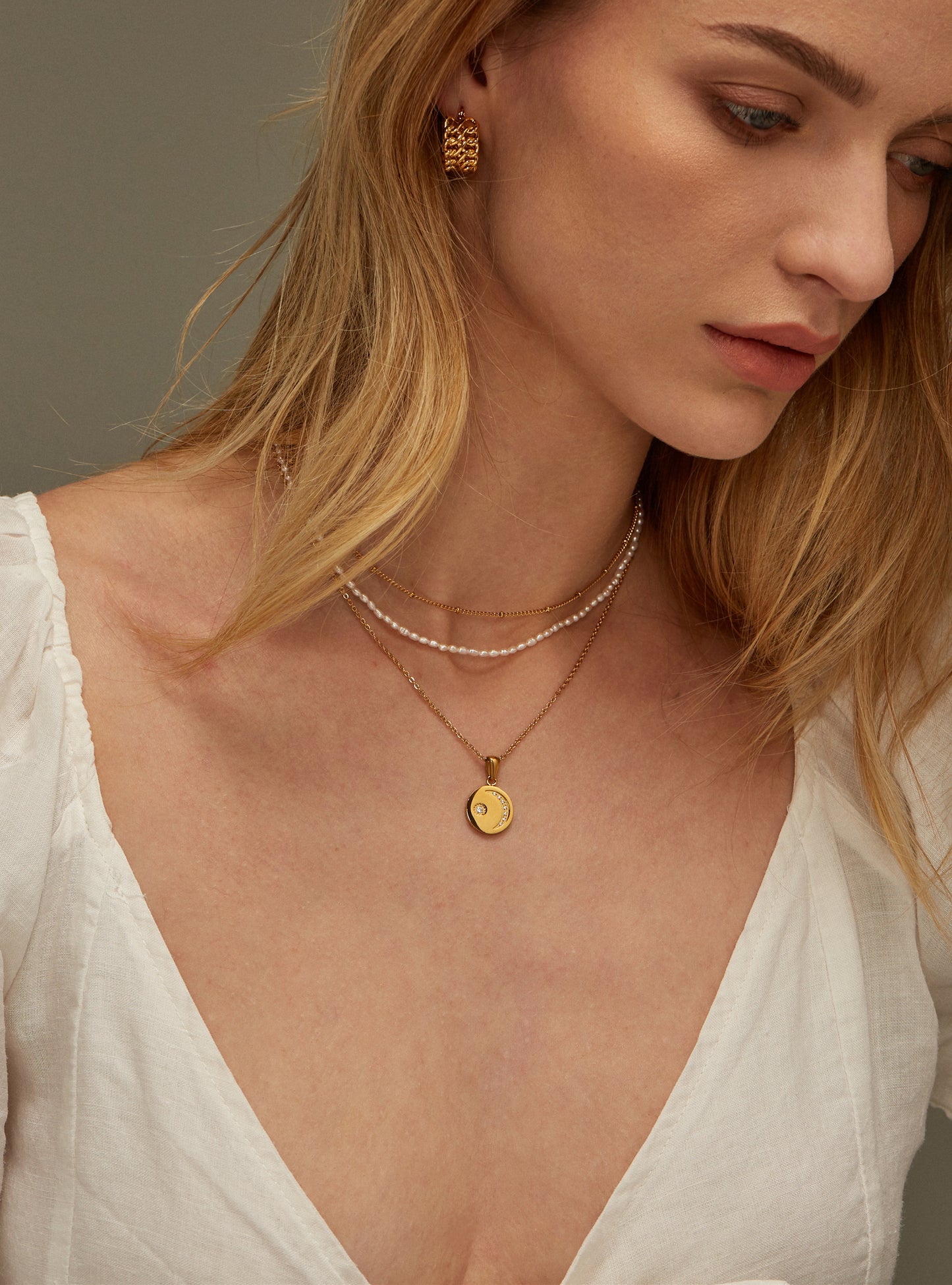 TALEA STAR MOON NECKLACE